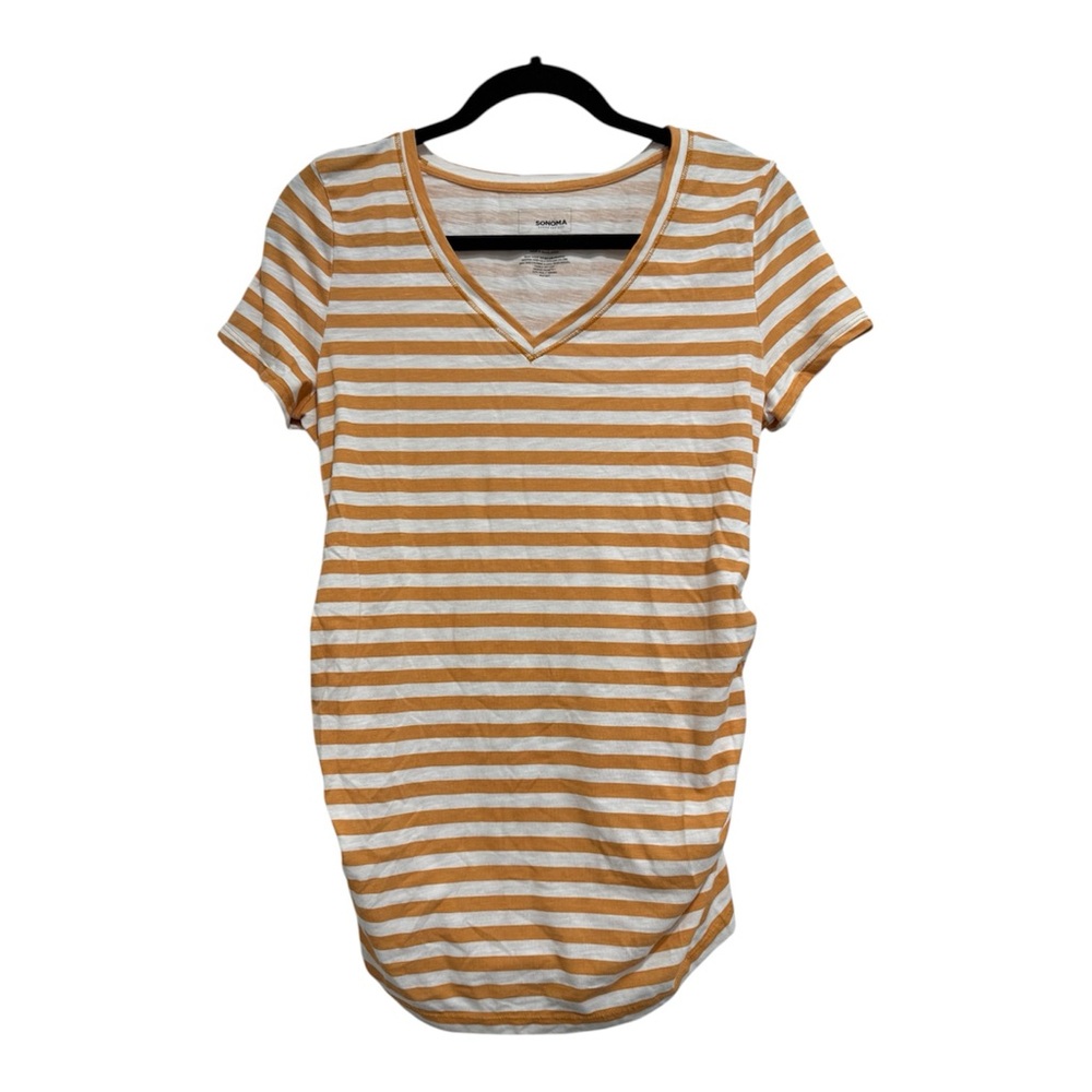 Maternity Sonoma Goods For Life Essential V-Neck Striped Tee